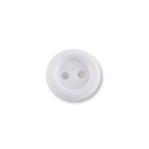 Button B9185 15mm 2H Rubber (Non-Dyeable)
