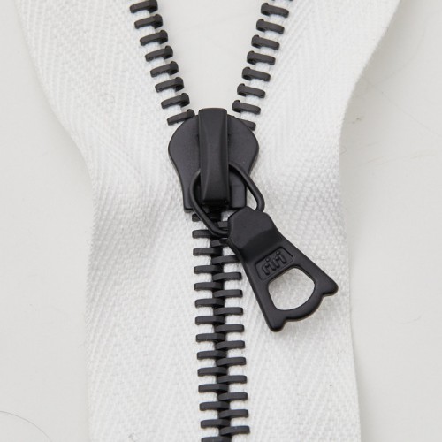 RIRI M6 Matt Black Closed End, Flach Slider - M.Recht