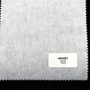 Easy Tear Interlining MR35ET 100cm White 68gsm (100m roll)