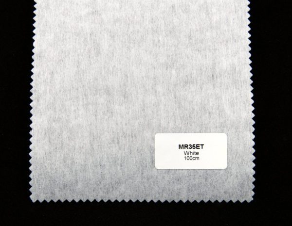 Easy Tear Interlining MR35ET 100cm White 68gsm (100m roll)